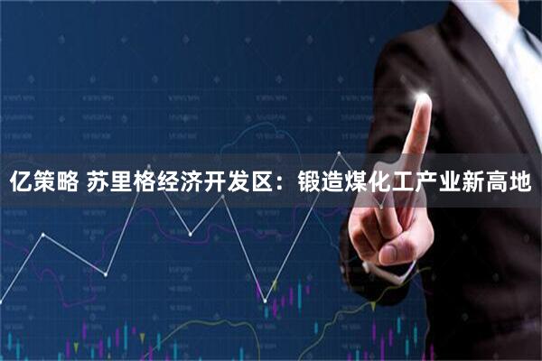 亿策略 苏里格经济开发区：锻造煤化工产业新高地